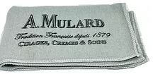 chamoisine avec les inscriptions de la marque A.mulard